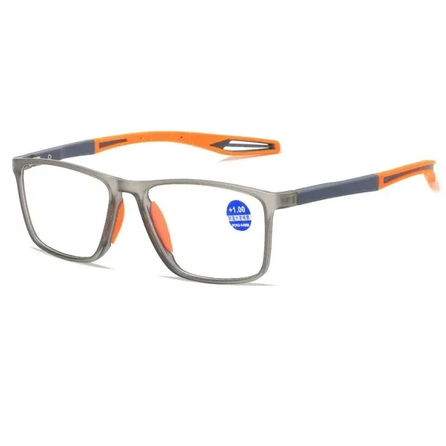 Elastic TR90 Reading Glasses Flexible Sports Presbyopia Anti-Blue Light Eyeglasses High Quality Men Women Farsighted Eyewear