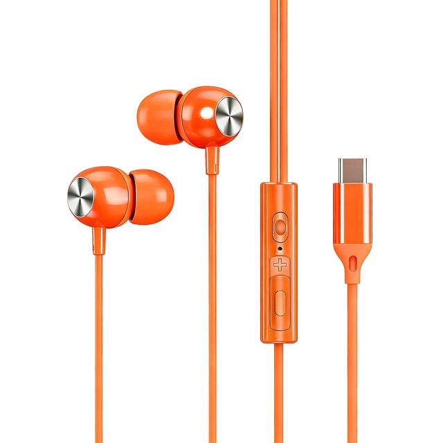 Digital Decoding JL 3.5mm Metal In-ear Earphones Pastel Colors Heavy Bass Cord Length 1.2m