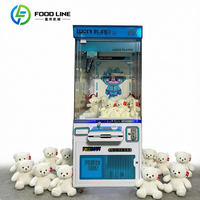 Mini machine à griffes mobile Star Claw Machine à vendre, avec accepteur de billets