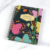 Cuaderno de tapa dura A5 de lujo de diseño personalizado de alta calidad y planificador semanal diario impresión personalizada