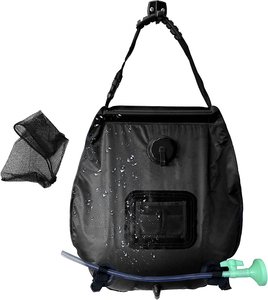 Sac à eau chauffant en PVC portable pour la randonnée en plein air, la voyage, la <span class=keywords><strong>douche</strong></span> sous <span class=keywords><strong>pression</strong></span>, 5 gallons (<span class=keywords><strong>20L</strong></span>), sac à eau <span class=keywords><strong>solaire</strong></span> imperméable pour le camping - Product Image 4