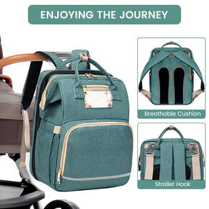 OEM Nouveau Sac Momie Mère et Bébé Sac à Dos Multifonctionnel Isolation Sac à Bandoulière Sac Maternité Logo Personnalisable - Product Image 4
