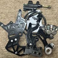 Kit de support de frein à double étrier renforcé CNC pour moto Light Bee, placement arrière, nouveau, argent, Chine