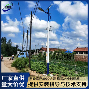 Farola Solar de 6 Metros y 60W LED Mono Si, Alimentada por Energía Solar, para Iluminación de Carreteras Rurales y Uso en Ingeniería Municipal - Product Image 3