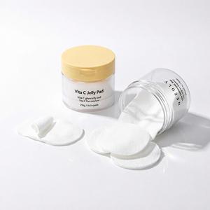 Almohadillas de Gel con Vitamina C, 60 Unidades, Almohadillas de Algodón Limpiadoras para Todo Tipo de Piel, Fórmula K Beauty - Product Image 1