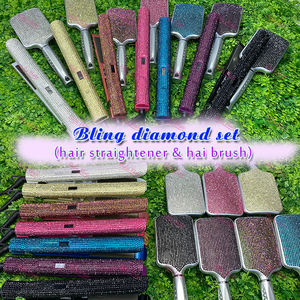 เครื่องหนีบผมตรงและหวีร้อนแบบพกพา ผลิตจากไทเทเนียมอัลลอย<span class=keywords><strong>ด</strong></span>์คุณภาพสูง พร้อมหน้าจอ LCD และระบบทำค<span class=keywords><strong>วา</strong></span>มร้อน MCH แบบเร็วสไตล์<span class=keywords><strong>เกาหลี</strong></span> รับผลิตแบรนด์ส่วนตัว - Product Image 5