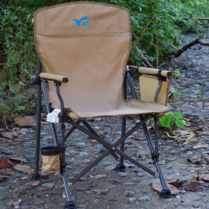 Móveis para Exterior, Cadeira de Camping Portátil e Dobrável, Cadeira com Encosto Estilo Nórdico - Product Image 6