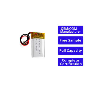 긴 사이클 수명 601525 180mAh 3.7v 리튬 폴리머 드라이 팩 리튬 전지 배터리 디지털 시계 소비자 전기 자동차 - Product Image 1
