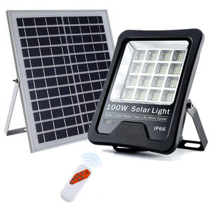 Projecteur LED solaire extérieur industriel étanche IP65 pour jardin, vente en gros - Product Image 1