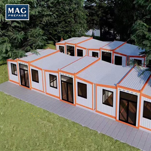 Guangzhou <span class=keywords><strong>MAG</strong></span> Factory Maison en conteneur extensible de haute qualité et durable 40 pieds avec carrelage - Product Image 2