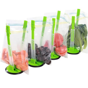 MIXWARES - Soporte Ajustable para Bolsas de Almacenamiento de Alimentos, con Clip, Manos Libres - Product Image 5
