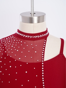 6-16 Kids Girls Competitive Hip Hop <b>Dance</b> Lyrical <b>Dance</b> <b>Dresses</b> Dancewear For Performances Stage Shows <b>Dance</b> Competitions - Product Image 3