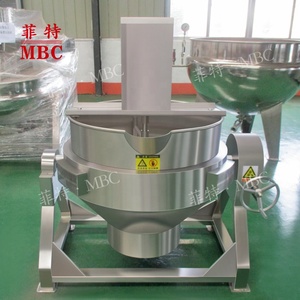 Mbc ODM tùy chỉnh công nghiệp nghiêng gas nấu ăn tàu với khuấy thịt nấu ăn nồi - Product Image 2