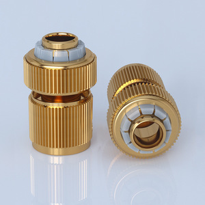 Connecteur d'eau en laiton Guoma Ruixiang 20 mm, raccord rapide pour tuyau d'irrigation de jardin - Product Image 1