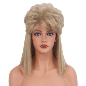 Europeo y americano 70s80s Rock Halloween Retro <span class=keywords><strong>Tina</strong></span> <span class=keywords><strong>Turner</strong></span> <span class=keywords><strong>peluca</strong></span> tocado exportado a los Estados Unidos - Product Image 4