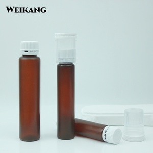Bouteilles de pharmacie pour liquides avec impression sérigraphique, emballage de <span class=keywords><strong>sirop</strong></span> contre la <span class=keywords><strong>toux</strong></span> avec bouchon anti-vol et sécurité enfant, OEM ODM pris en charge - Product Image 3