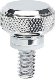 Tornillo de Asiento de Motocicleta de Aluminio de 1/4" 20 con Rosca Billet Cromada para Harley Davidson 1986-2024, Paquete de 2 - Product Image 4