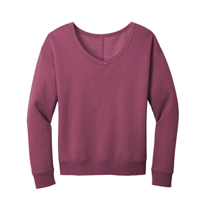 Sweat-shirt polaire à col en V pour femmes-Léger respirant avant Couleurs personnalisables Style décontracté décontracté - Product Image 5
