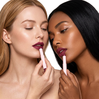 Gloss à lèvres 6 couleurs haute pigmentation, rouge à lèvres liquide longue tenue, non rempli, waterproof