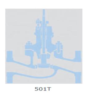 Vanne à boisseau sphérique à guidage supérieur 501T à siège unique, combinée à un actionneur pneumatique à diaphragme 5200LA, vanne de régulation - Product Image 4