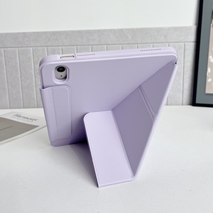 Custodia Protettiva in Pelle con Attacco Magnetico per iPad 11, Supporto Girevole Rimovibile Anti-Caduta per <span class=keywords><strong>Apple</strong></span> <span class=keywords><strong>Air</strong></span> 5 - Product Image 4