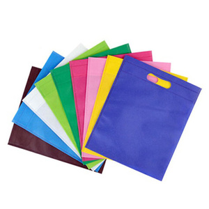 Customized Recycled Non Woven Grocery <b>Bag</b> Die Cut Shopping <b>Bags</b> for Business - Product Image 6