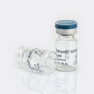 Tùy chỉnh không có chất lỏng dược phẩm rõ ràng 2ml 5ml 7ml <span class=keywords><strong>10ml</strong></span> lọ thủy tinh đóng gói vô trùng cho mực với cao su Stopper cap - Product Image 4