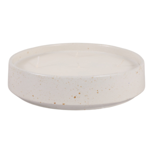 Candela Profumata in Ceramica Terra Luna, Fragranza Giglio e Pera, 25 Oz, Contenitore Riutilizzabile - Product Image 3