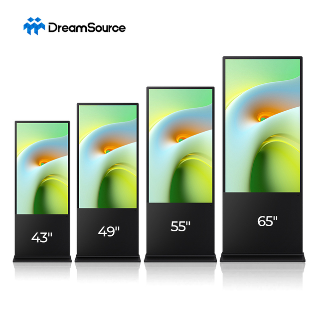 Indoor Screen LCD Monitor Advertising Kiosk Player Panel Floor Standing Digital Signage and Display