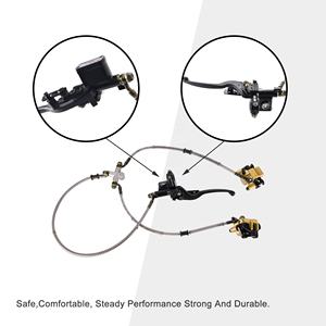 GOOFIT – remplacement de l'assemblage de l'étrier hydraulique du maître-<span class=keywords><strong>cylindre</strong></span> de <span class=keywords><strong>frein</strong></span> à disque <span class=keywords><strong>avant</strong></span> pour vtt Quad chinois <span class=keywords><strong>50cc</strong></span> 70cc 90cc 110cc 125cc - Product Image 4