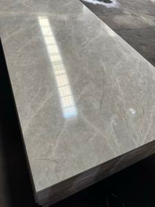 บอร์ด UV มันวาวสูงกันน้ำกันไฟ<span class=keywords><strong>แผ่น</strong></span>หินอ่อนพีวีซีม้วนได้เคลือบ UV ขนาด1220*2440มม. สำหรับตกแต่งผนัง - Product Image 2