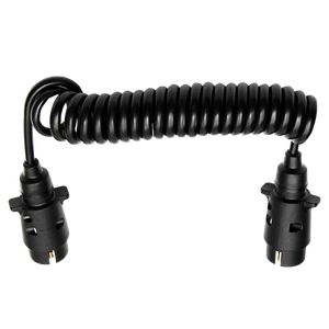 Römork kablo konektörü TPU 12V 13 Pin Spiral tel elektronik uzatma kablosu güç bobin kamyon römork kablo değiştirme için - Product Image 2