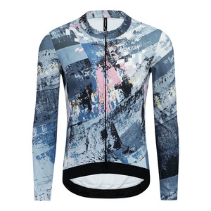 Maillot de cyclisme thermique d'hiver en gros chemises de vélo vêtements de cyclisme personnalisés haut avec votre propre logo directement du fabricant - Product Image 1