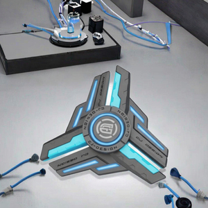 Mát Kim Loại Ngón Tay Tay <span class=keywords><strong>Spinner</strong></span> Đồ Chơi Ánh Sáng Sáng <span class=keywords><strong>Fidget</strong></span> Spinners Cho Người Lớn <span class=keywords><strong>ADHD</strong></span> Cứu Trợ Căng Thẳng Lo Lo Lắng-Cho Bé Trai Cô Gái - Product Image 3