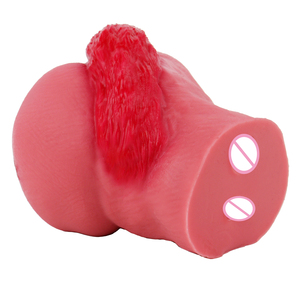 Masturbador Masculino Sunshine Liya, Serie Pony de Fantasía con Pelaje, Estimulador de Silicona para Hombre, Diseño de Doble Túnel, Textura Realista, para Adultos - Product Image 4