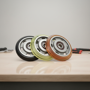 Rouleau de guidage d'ascenseur haute vitesse 125*22*6303 avec roue en PU pour <span class=keywords><strong>cabine</strong></span> et contrepoids - Product Image 6