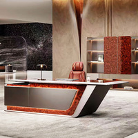Bureau de direction haut de gamme design, style moderne et luxueux, résistant aux taches et à la saleté, écologique, pour immeubles de bureaux et hôpitaux