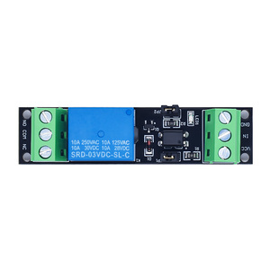 1-Channel DC 3V <strong>Relay</strong> <strong>Module</strong> - High/Low Level Trigger W/ Optocoupler Isolation, 10A 250VAC Load Capacity for PLC Control - Product Image 3