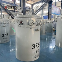 Transformateur de distribution immergé dans l'huile 12,47 kV 13,2 kV 13,8 kV 100 kVA, monophasé, monté sur poteau - Vente chaude
