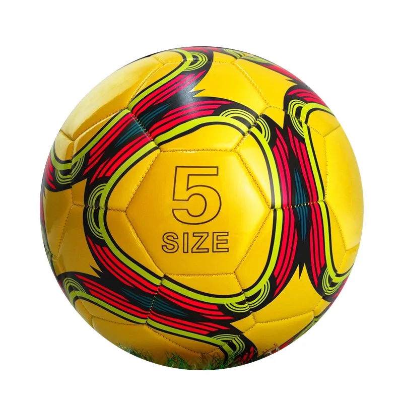 L Mini balones de fútbol de espuma de cuero personalizados cosidos a máquina Balones de fútbol de alta calidad Balón de fútbol Tamaño 4/5 Original