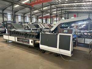 Nouvelle machine à laminage semi-automatique pour carton ondulé 3 plis, machine à laminage semi-automatique pour <span class=keywords><strong>feuilles</strong></span> de carton ondulé - Product Image 5