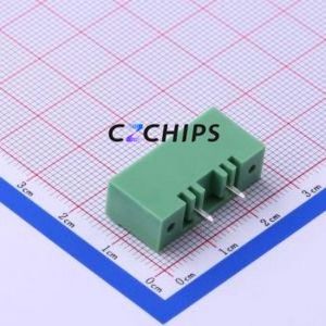 KF2EDGVM-7.62-2P Plug-in Terminal Block Through hole,P=7.62mm Connector Board-to-Board / <b>Socket</b> Closed <b>Screw</b> Fixing 1x2P 7.62mm - Product Image 2