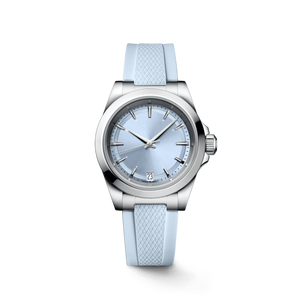 Reloj de Vestir Mecánico Automático Clásico y Atemporal con Correa de Cuero Genuino para Hombres, Ideal para Negocios, Eventos Formales y Uso Diario - Product Image 1