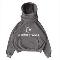 Trajets verdoyants. Sweat-shirts pour hommes, sweat-shirt vintage surdimensionné pour hommes, streetwear, pull avec logo personnalisé, masque facial, sweat-shirt pour hommes