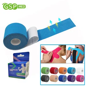 Free Samples Precut Waterproof Athletic Sports Adhesive Muscle Tape 5cm