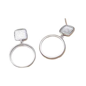 Accessoire de boucle d'oreille en argent S925, aiguille droite de 12-14 mm, composants de bijoux semi-finis pour perles DIY - Product Image 5