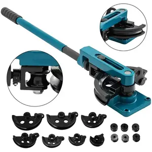 Nhỏ thủy lực nhỏ Máy uốn Hướng dẫn sử dụng ống dẫn ống Bender thép carbon nhựa điện cuối hình thành bánh răng thép không gỉ