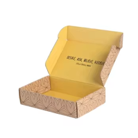 Boîtes rigides en carton ondulé recyclé avec fermeture magnétique et design personnalisé pour l'emballage de chaussures, de robes et de vêtements de mode