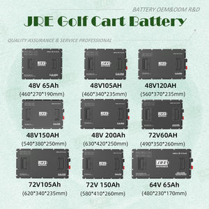 Jrepower JSZG3585P รถกอล์ฟ LiFePO4 100Ah 72V รอบลึกแบตเตอรี่สำหรับรถกอล์ฟไฟฟ้า utv/ev 6000 + รอบประสิทธิภาพสูง - Product Image 4