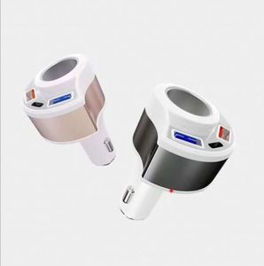 Wholesale <b>USB</b> 18W Car Charger <b>Type</b>-<b>C</b> & 2 <b>USB</b> Smart Mini Portable 12V/24V Car Fast Charger QC3.0 PD for Mobile Phone - Product Image 4